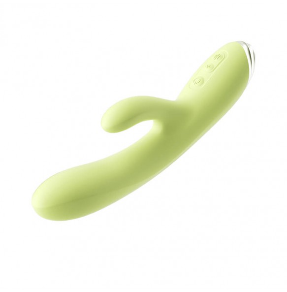 MizzZee - MiaoQu Dual Pleasure Vibrator (Chargeable - Green)